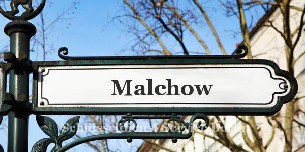 Ortseingangsschild Malchow